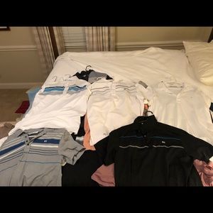 17 Travis Mathew Shirts